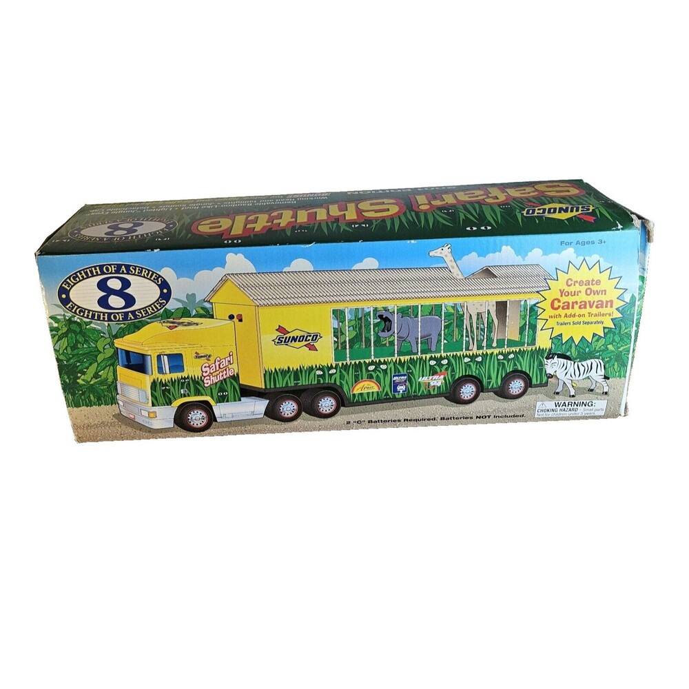Vintage 2001 Sunoco Safari Shuttle Lights & Sounds Series 8 Preowned
